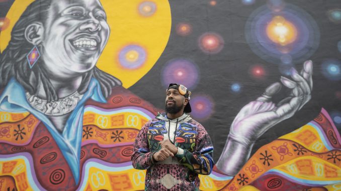 Richmond Virginia's first poet laureate, Roscoe Burnems.