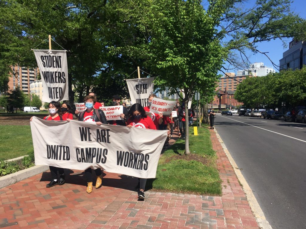 VCU labor union aims to improve wages, working conditions - Vimarsana News