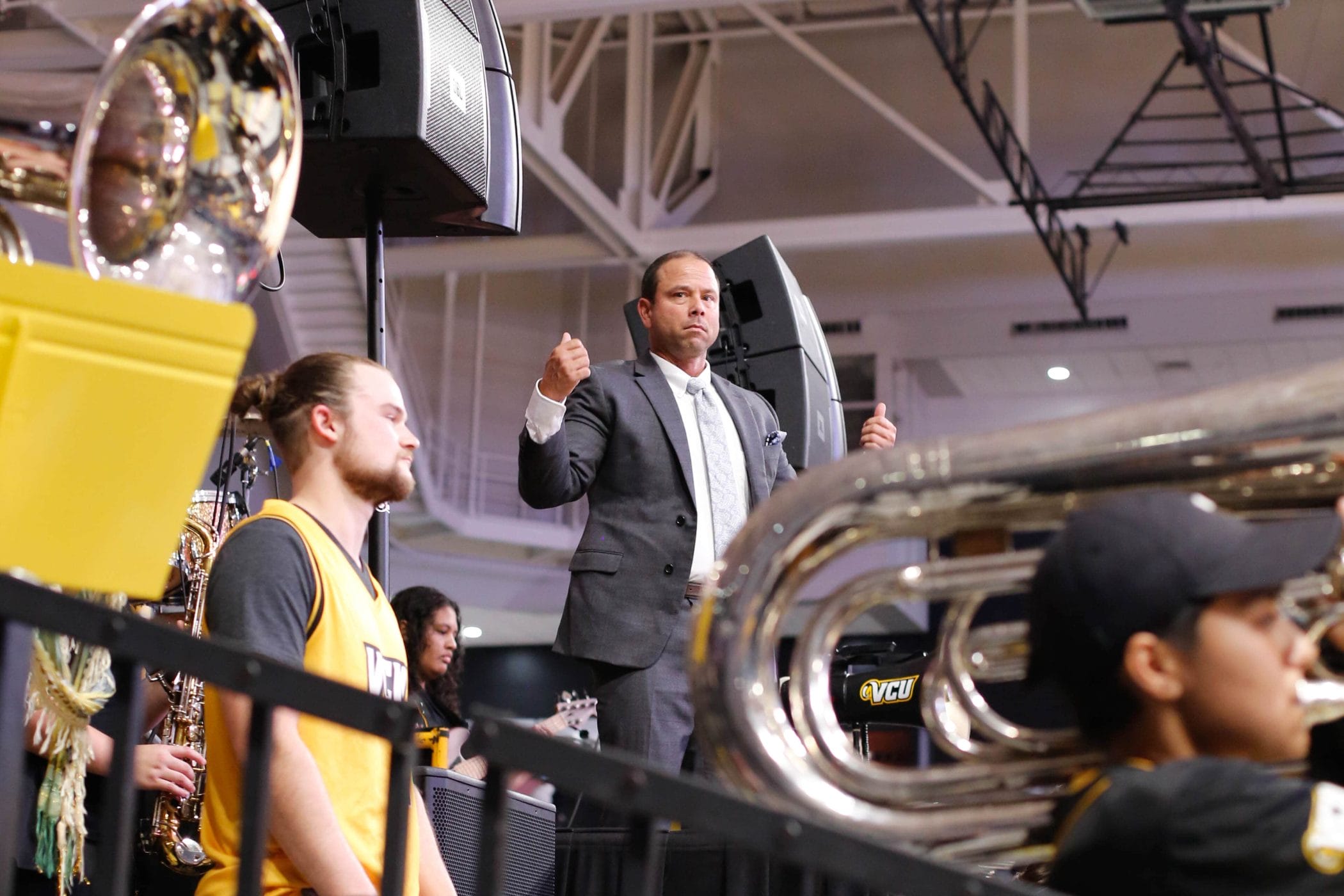 Back in the Stu: Former pep band director returns to VCU The ...