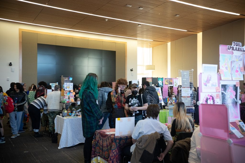 Student-run comic event creates a community, platform for artists