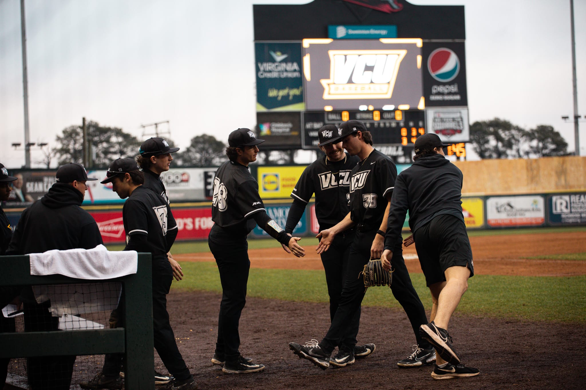 Rams win first series of season