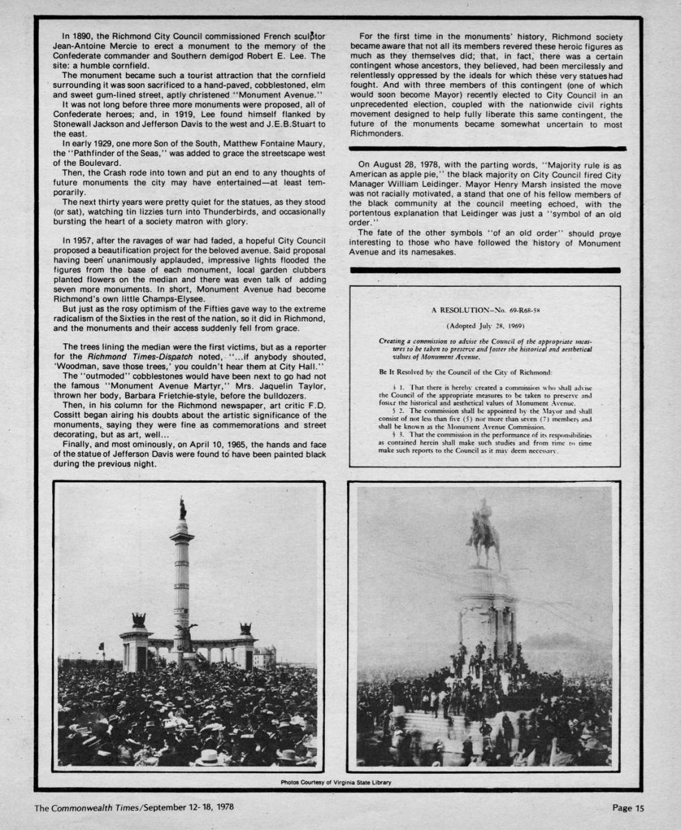 A story on the history of the monuments, which were constructed at the end of the 19th and beginning of the 20th centuries. 